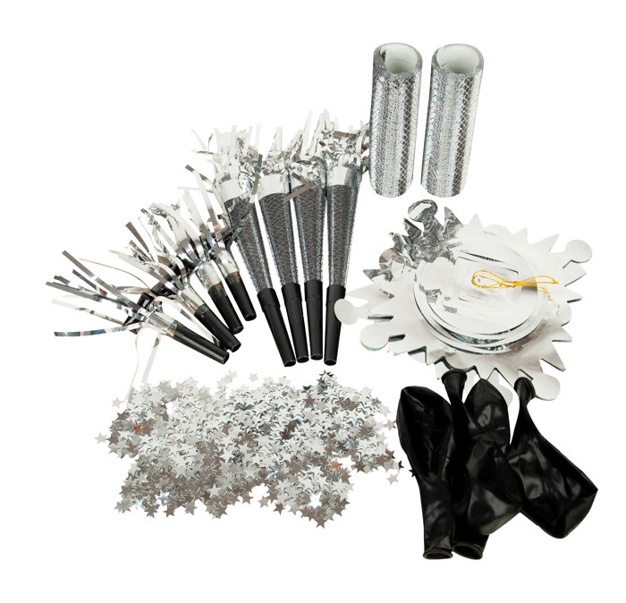 Nytårspynt i pose m/16 dele